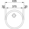 Pomivalno korito FRANKE RAX 610-38 RONDA