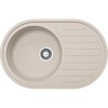Fragranit korita Franke ROG 611 RONDA Beige z vgrajenim ventilom