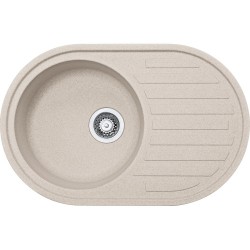 Fragranit korita Franke ROG 611 RONDA Beige z vgrajenim ventilom
