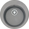 Fragranit korita Franke ROG 610-41 RONDA Glacier z vgrajenim ventilom