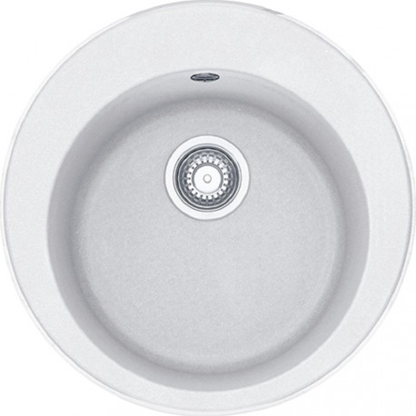 Fragranit korita Franke ROG 610-41 RONDA Glacier z vgrajenim ventilom