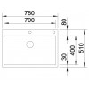 Pomivalno korito BLANCO CLARON 700-IF/A, Durinox 523 394