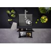 Pomivalno korito BLANCO ZEROX 500-U Dark Steel 526243