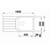 Pomivalno korito BLANCO CLASSIMO XL 6 S-IF 525327