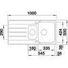 Pomivalno korito BLANCO LEMIS 6 S-IF 523033