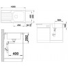 Pomivalno korito BLANCO DINAS XL 6 S 524255