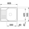 Pomivalno korito BLANCO TIPO 45 S MINI 516524