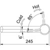Armature Franke ORBIT nerjaveče jeklo z izvlečnim izlivom