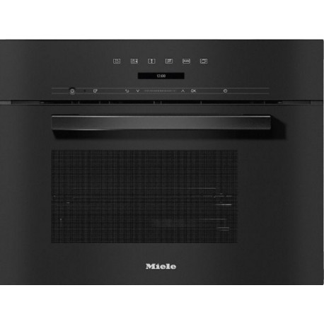 Vgradna parna pečica Miele obsidian črna DG 7240