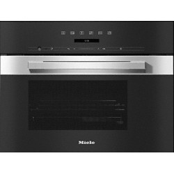 Vgradna parna pečica Miele obsidian črna DG 7240