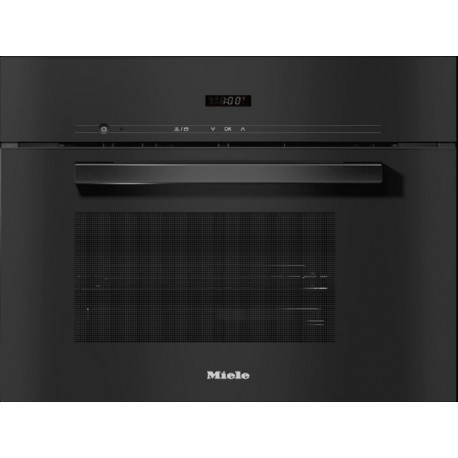 Vgradna parna pečica Miele obsidian črna DG 2840