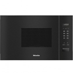 Vgradna mikrovalovna pečica Miele obsidian črna M 2230 SC