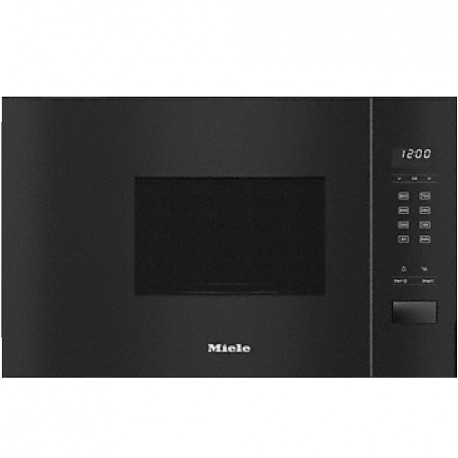 Vgradna mikrovalovna pečica Miele obsidian črna M 2230 SC