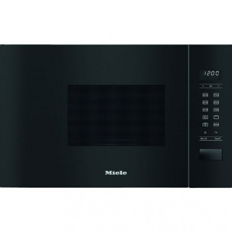 Vgradna mikrovalovna pečica Miele obsidian črna M 2234 SC