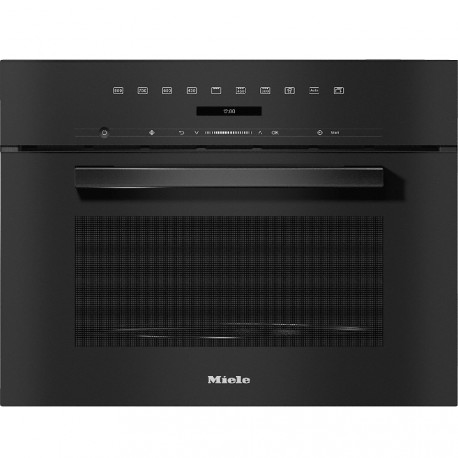 Vgradna mikrovalovna pečica Miele obsidian črna M 7244 TC