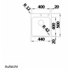 Pomivalno korito BLANCO SOLIS 400-IF/A 526119