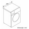 Sušilni stroj s toplotno črpalko BOSCH WQG24500BY Serie 6