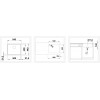 Pomivalno korito BLANCO SUBLINE 500-IF/A SteelFrame 525999