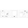 Pomivalno korito BLANCO DALAGO 6-F 525875