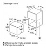 Vgradna mikrovalovna pečica BFL523MS0