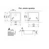 Pomivalno korito SMEG VFU45SFR_ZALOGA