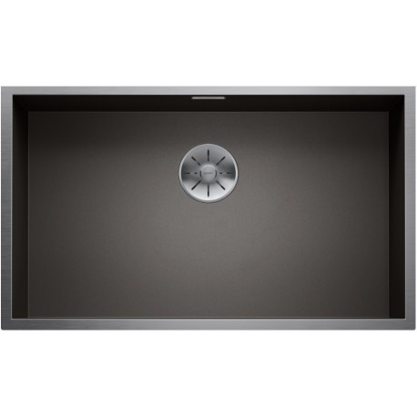 ZEROX 700-U Dark Steel 526244 Pomivalno korito BLANCO