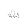 MIDA -S II 521454 Kuhinjska pipa BLANCO