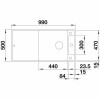 AXIA III 6 S-F 525855 Pomivalno korito BLANCO