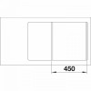 AXIA III 45 S-F 525843 Pomivalno korito Blanco