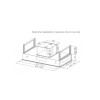 VGRADNA STROPNA NAPA FABER  HEAVEN GLASS 2.0 EV8+ WH A90