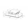 VGRADNA STROPNA NAPA FABER HIGH-LIGHT BK MATT KL A91/2