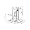 OTOČNA NAPA FABER GLASSY ISOLA/SP EV8 X/V NS A90