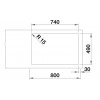 Pomivalno korito BLANCO CLARON 700-IF/A