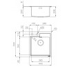 Pomivalno korito FOSTER 4151 050