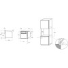 Vgradna pečica z dodatno funkcijo pare KitchenAid KOASPB 60600