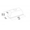Vgradna napa FALMEC Gruppo Incasso Pro 80 cm