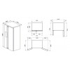 Kombiniran Hladilnik SMEG SBS8004P