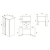 Kombiniran Hladilnik SMEG SBS963N