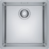 Podvgradno korito iz nerjavečega jekla z ročnim ventilom Franke MRX 110-40 MARIS z vgrajenim ventilom