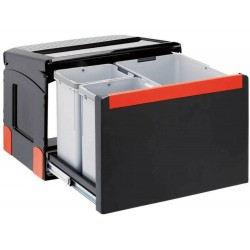 Sorter odpadkov FRANKE CUBE 50 ročno odpiranje 14L + 2x 8L