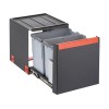 Sorter odpadkov FRANKE CUBE 40 ročno odpiranje 2x 14L