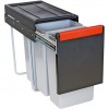 Sorter odpadkov FRANKE CUBE 30 ročno odpiranje 3x 10L
