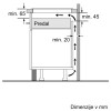 Indukcijska kuhalna plošča BOSCH PXE695DV5E Serie 8