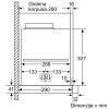Izvlečna kuhinjska napa BOSCH DFS098K54 Serie 8 90 cm