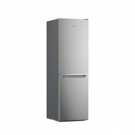 Prostostoječi hladilnik z zamrzovalnikom: brez ledu Whirlpool W7X 81I OX