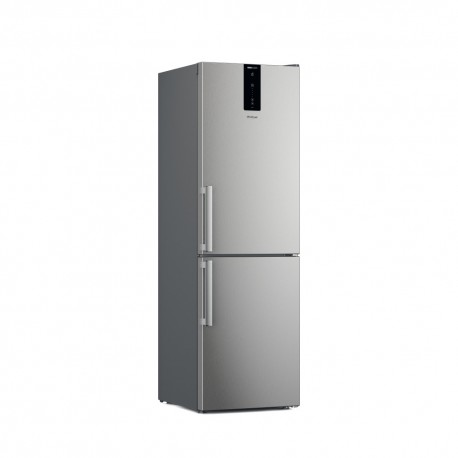 Prostostoječi hladilnik z zamrzovalnikom: brez ledu Whirlpool W7X 82O OX H