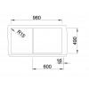 ZENAR XL 6S 526062 Pomivalno korito BLANCO