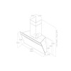 Napa ELICA MAJESTIC NO DRIP BL/A/60