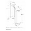 Vgradni zamrzovalnik GAGGENAU RF410304 212,5 x 45,1 cm 