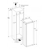 Vgradni hladilnik GAGGENAU RC289370 177,5 x 56 cm